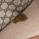 GUCCI GG Supreme Web Sherry Line Tote Bag PVC Beige 39 02 003 Auth ep13207V-20