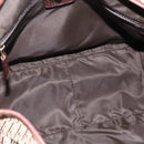 Christian Dior Trotter Canvas Shoulder Bag Beige Gold Auth ep13208-11