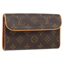 LOUIS VUITTON Monogram Pochette Florentine Waist bag M51855 LV Auth ep13215-1