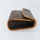 LOUIS VUITTON Monogram Pochette Florentine Waist bag M51855 LV Auth ep13215-3