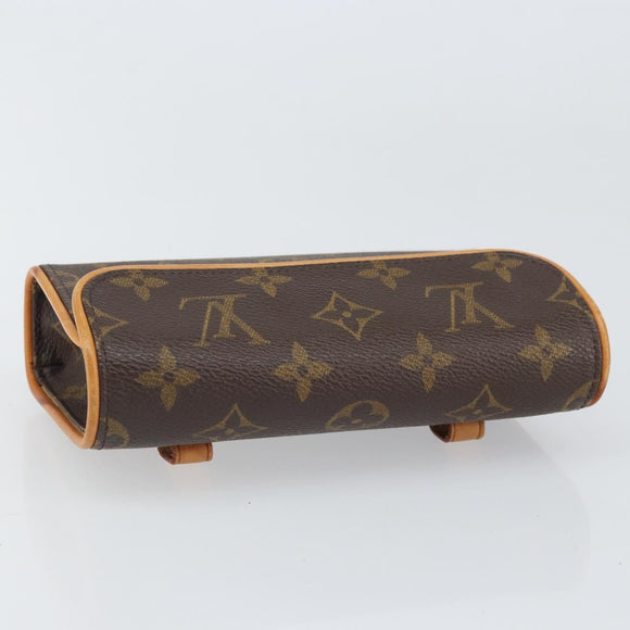 LOUIS VUITTON Monogram Pochette Florentine Waist bag M51855 LV Auth ep13215