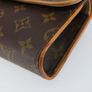 LOUIS VUITTON Monogram Pochette Florentine Waist bag M51855 LV Auth ep13215-7