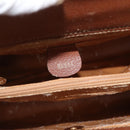 GUCCI Bamboo Hand Bag Leather Brown Gold 002 1186 0260 Auth ep13219-18