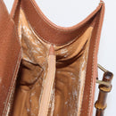GUCCI Bamboo Hand Bag Leather Brown Gold 002 1186 0260 Auth ep13219-19