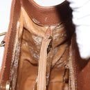 GUCCI Bamboo Hand Bag Leather Brown Gold 002 1186 0260 Auth ep13219-20