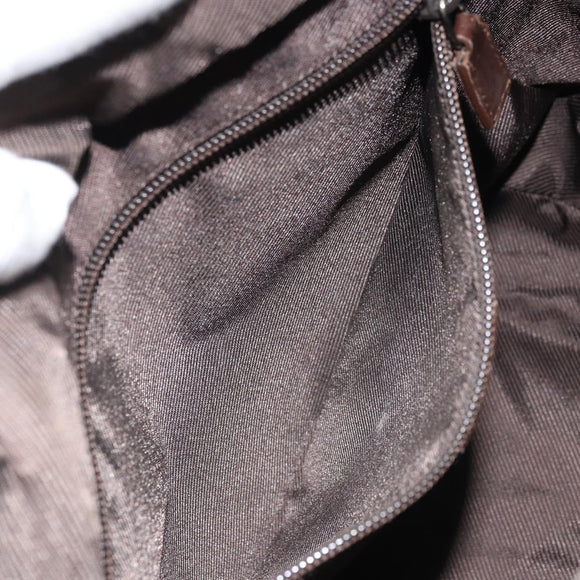 GUCCI Tote Bag Canvas Beige Silver 019 0402 1705 Auth ep13220