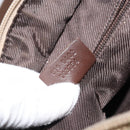 GUCCI Tote Bag Canvas Beige Silver 019 0402 1705 Auth ep13220-24