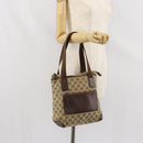 GUCCI Tote Bag Canvas Beige Silver 019 0402 1705 Auth ep13220-25