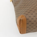 GUCCI Micro GG Supreme Tote Bag PVC Beige Gold 002 39 0054 Auth ep13221-14
