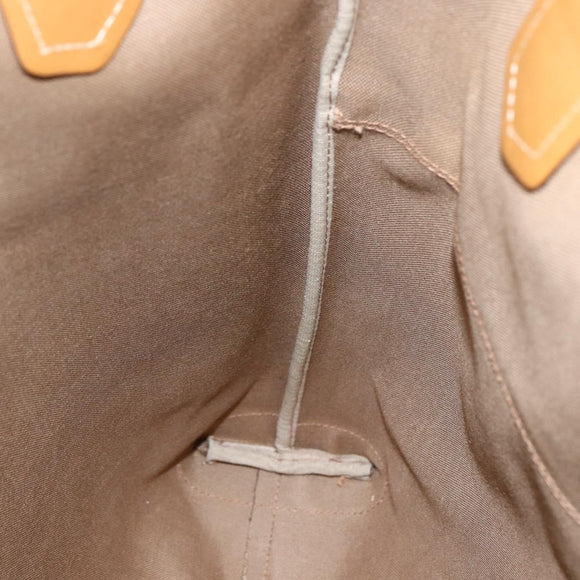 GUCCI Micro GG Supreme Tote Bag PVC Beige Gold 002 39 0054 Auth ep13221