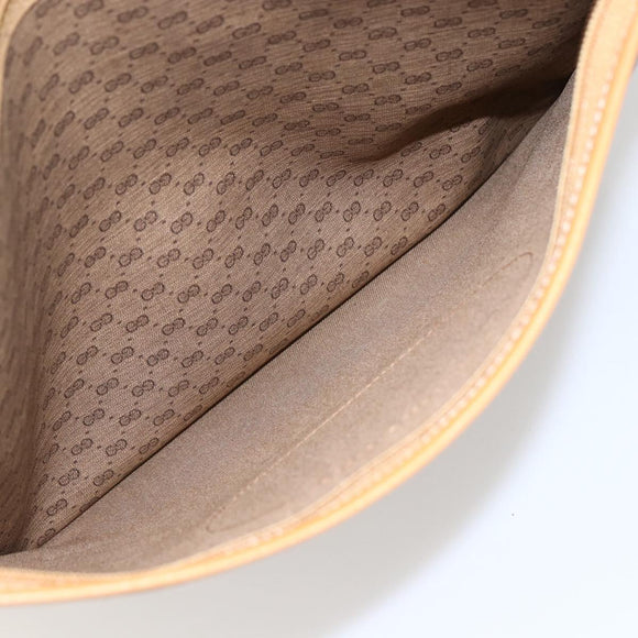 GUCCI Micro GG Supreme Tote Bag PVC Beige Gold 002 39 0054 Auth ep13221