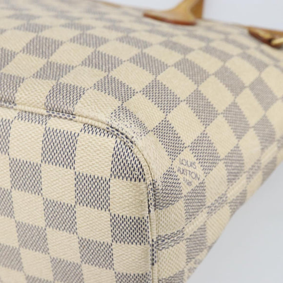 LOUIS VUITTON Damier Azur Neverfull PM Tote Bag N41362 LV Auth ep13222