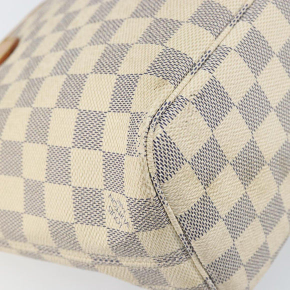LOUIS VUITTON Damier Azur Neverfull PM Tote Bag N41362 LV Auth ep13222