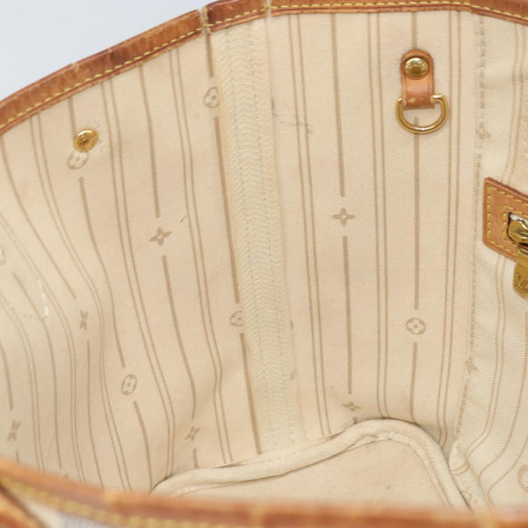 LOUIS VUITTON Damier Azur Neverfull PM Tote Bag N41362 LV Auth ep13222