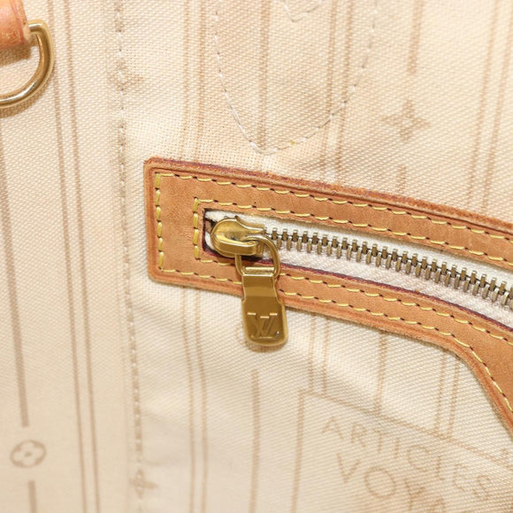 LOUIS VUITTON Damier Azur Neverfull PM Tote Bag N41362 LV Auth ep13222