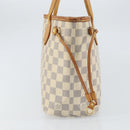 LOUIS VUITTON Damier Azur Neverfull PM Tote Bag N41362 LV Auth ep13222-3