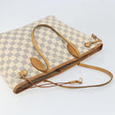 LOUIS VUITTON Damier Azur Neverfull PM Tote Bag N41362 LV Auth ep13222-6