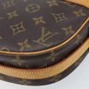 LOUIS VUITTON Monogram Jeune Fille MM Shoulder Bag M51226 LV Auth ep13224-16