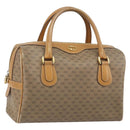 GUCCI Micro GG Supreme Boston Bag PVC Beige Gold 002 58 0165 Auth ep13225-1