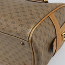 GUCCI Micro GG Supreme Boston Bag PVC Beige Gold 002 58 0165 Auth ep13225-15