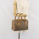 GUCCI Micro GG Supreme Boston Bag PVC Beige Gold 002 58 0165 Auth ep13225-23