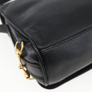 GUCCI Umhängetasche Leder Schwarz Silber 001 2214 Auth ep13226-16