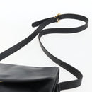 GUCCI Umhängetasche Leder Schwarz Silber 001 2214 Auth ep13226-8