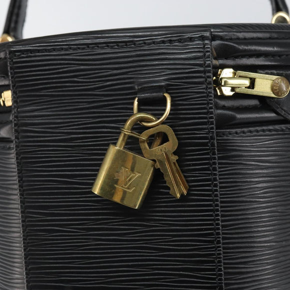 LOUIS VUITTON Epi Cannes Hand Bag Black M48032 LV Auth ep13228