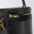 LOUIS VUITTON Epi Cannes Hand Bag Black M48032 LV Auth ep13228-9