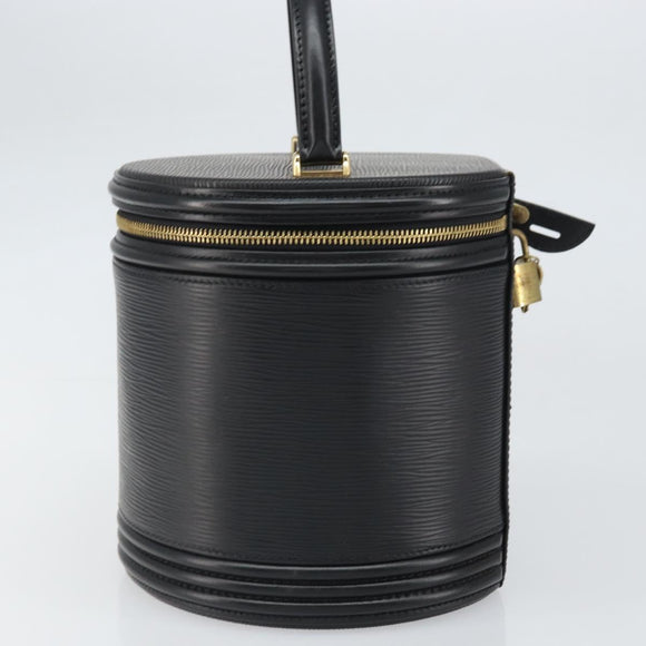 LOUIS VUITTON Epi Cannes Hand Bag Black M48032 LV Auth ep13228