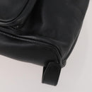 GUCCI Bamboo Backpack Leather Black Gold 003 1705 0030 Auth ep13234-16