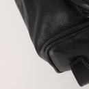 GUCCI Bamboo Backpack Leather Black Gold 003 1705 0030 Auth ep13234-17