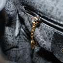 GUCCI Bamboo Backpack Leather Black Gold 003 1705 0030 Auth ep13234-24