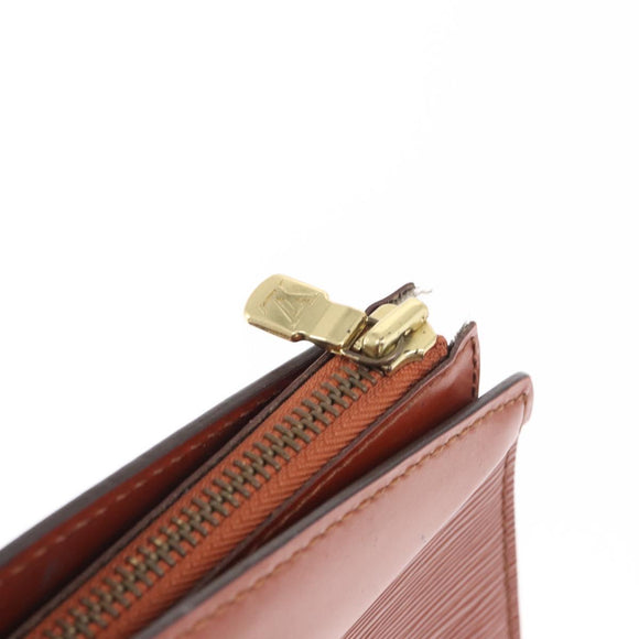 LOUIS VUITTON Epi Riviera Hand Bag Brown M48183 LV Auth ep13237