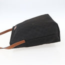 GUCCI GG Canvas Shoulder Bag Nylon Black Silver 308840 Auth ep13242-4