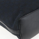 GUCCI GG Canvas Shoulder Bag Black Gold 001 42870 Auth ep13244-11