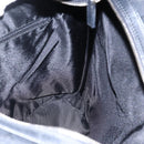 GUCCI GG Canvas Shoulder Bag Black Gold 001 42870 Auth ep13244-17