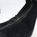 GUCCI GG Canvas Shoulder Bag Black Gold 001 42870 Auth ep13244-6