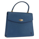 LOUIS VUITTON Epi Malesherbes Hand Bag Blue M52375 LV Auth ep13253-1