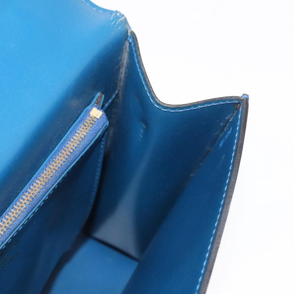 LOUIS VUITTON Epi Malesherbes Hand Bag Blue M52375 LV Auth ep13253