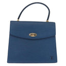 LOUIS VUITTON Epi Malesherbes Hand Bag Blue M52375 LV Auth ep13253-13