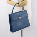 LOUIS VUITTON Epi Malesherbes Hand Bag Blue M52375 LV Auth ep13253-23