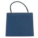 LOUIS VUITTON Epi Malesherbes Hand Bag Blue M52375 LV Auth ep13253-2