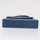 LOUIS VUITTON Epi Malesherbes Hand Bag Blue M52375 LV Auth ep13253-5