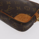 LOUIS VUITTON Monogram Marly Dragonne PM Clutch Bag M51827 LV Auth ep13256-14