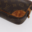 LOUIS VUITTON Monogram Marly Dragonne PM Clutch Bag M51827 LV Auth ep13256-16