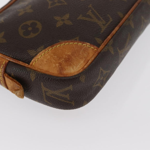 LOUIS VUITTON Monogram Marly Dragonne PM Clutch Bag M51827 LV Auth ep13256