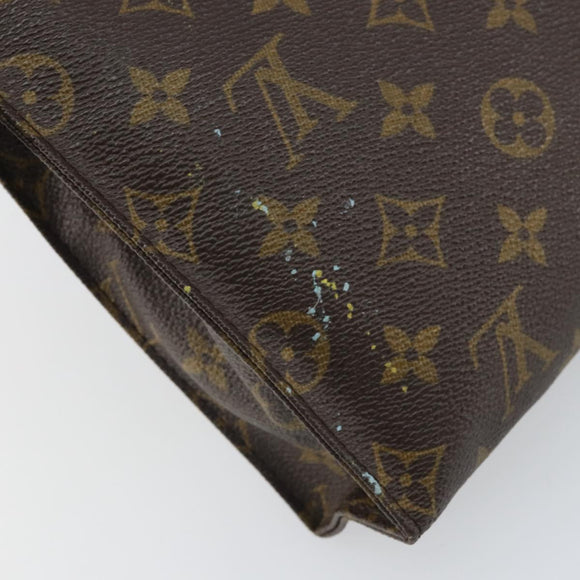 LOUIS VUITTON Monogram Poche Toilette 26 Pouch M47542 LV Auth ep13257