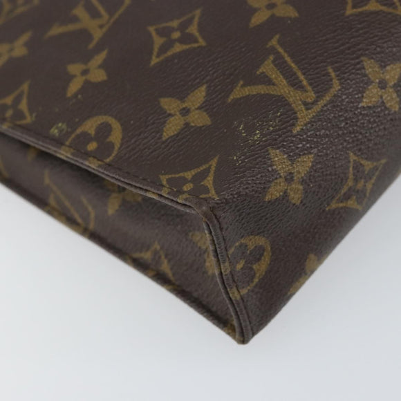 LOUIS VUITTON Monogram Poche Toilette 26 Pouch M47542 LV Auth ep13257