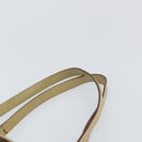 GUCCI GG Canvas Tote Bag Dark Brown Silver 31243 Auth ep13258-14